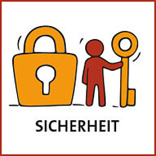 Electronic access control ensures security inside our crèche and our nursery school in Fürstenrieder Strasse