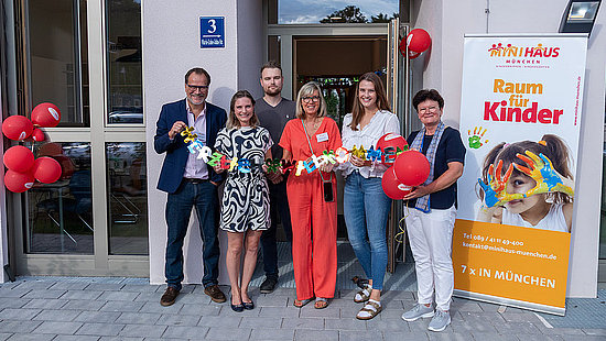 Opening of the eighth Minihaus in the Freiham district of Munich